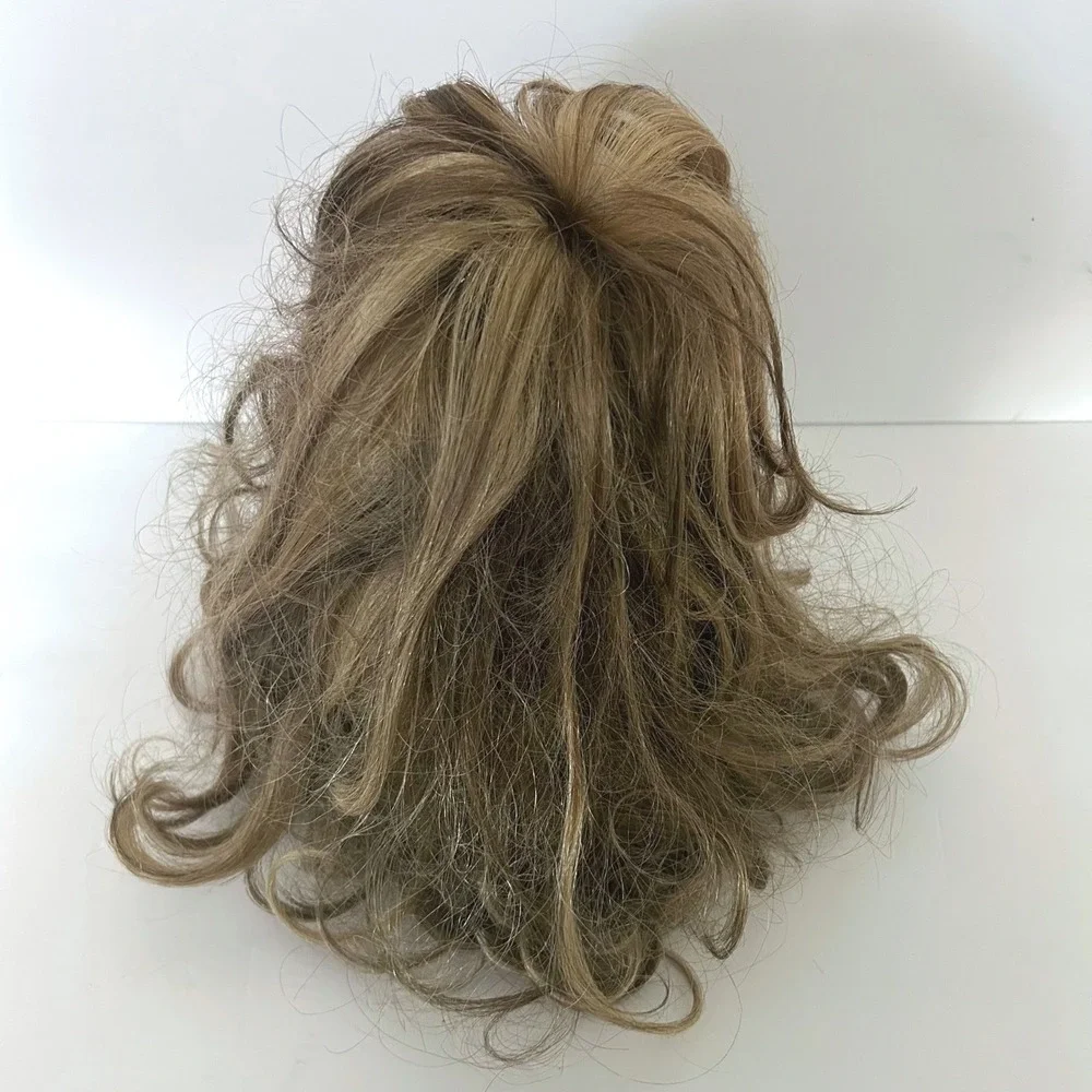 Toyokalon Synthetic Curly Wig Womens OS Ash Blonde Layered Volume